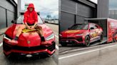 Plex se compra un Lamborghini y lo convierte en Rayo McQueen en el circuito de Jarama