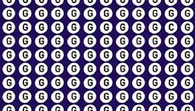 Brain teaser: Can you find the hidden C among Gs to prove you are a genius?