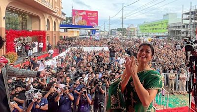 Rashmika Mandanna attends an event in Kerala, receives love and praise from fans, see pics