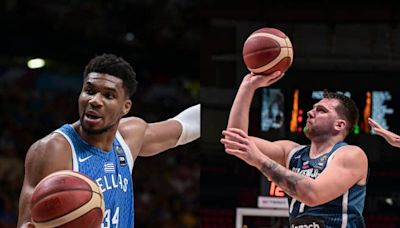 Impresionante duelo por un cupo en los Olímpicos: Doncic vs. Antetokounmpo