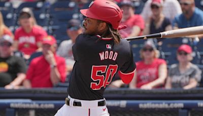 Fantasy Baseball Prospects Report: James Wood's power surge puts him in conversation; Junior Caminero plays 2B