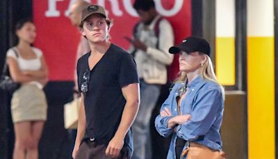 Reese Witherspoon enjoys quality time with son Deacon Phillippe in NYC