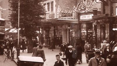 The town centre street corner once known as Dudley's Corner