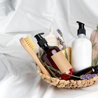 Contain a variety of spa and relaxation items such as bath bombs, candles, lotions, and teas. Ideal for those who enjoy self-care and pampering. Can be tailored to specific preferences such as scents or skin type.