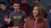 ...SNL's Mikey Day Tells The Story Behind Why His Look In Viral...Butt-Head Sketch Broke Heidi Gardner