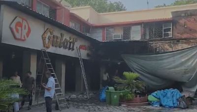 Huge Fire At Gulati Restaurant In Delhi's Pandara Road, No Casualty