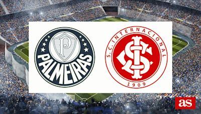 Palmeiras 0-1 Internacional: resultado, resumen y goles