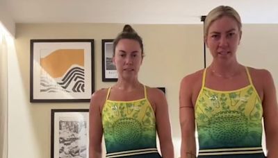 Matildas stars show how unimpressed they are with the Olympics fashion