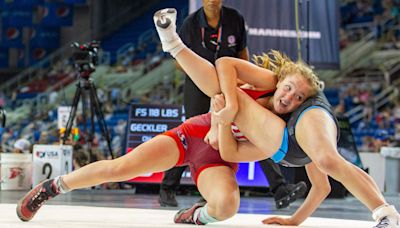 Perry's Carolyn Gecker is already an All-American, will wrestle in 16U national semifinal