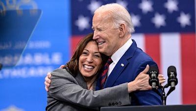 Biden says he won't step aside. But if he does, here's why Harris is the favorite to replace him