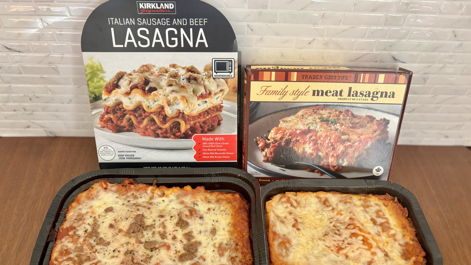 Costco Vs Trader Joe's: Who Has The Better Frozen Lasagna?