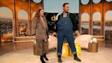 Watch Chris Pratt Hilariously Strut a Runway in Overalls on 'The Drew Barrymore Show': 'Work Bitch'