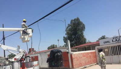 Solamente se reportaron fallas eléctricas en tres escuelas en San Pedro