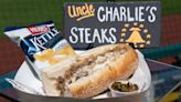 We tried the new food at the Phillies ballpark, including a Charlie Manuel cheesesteak