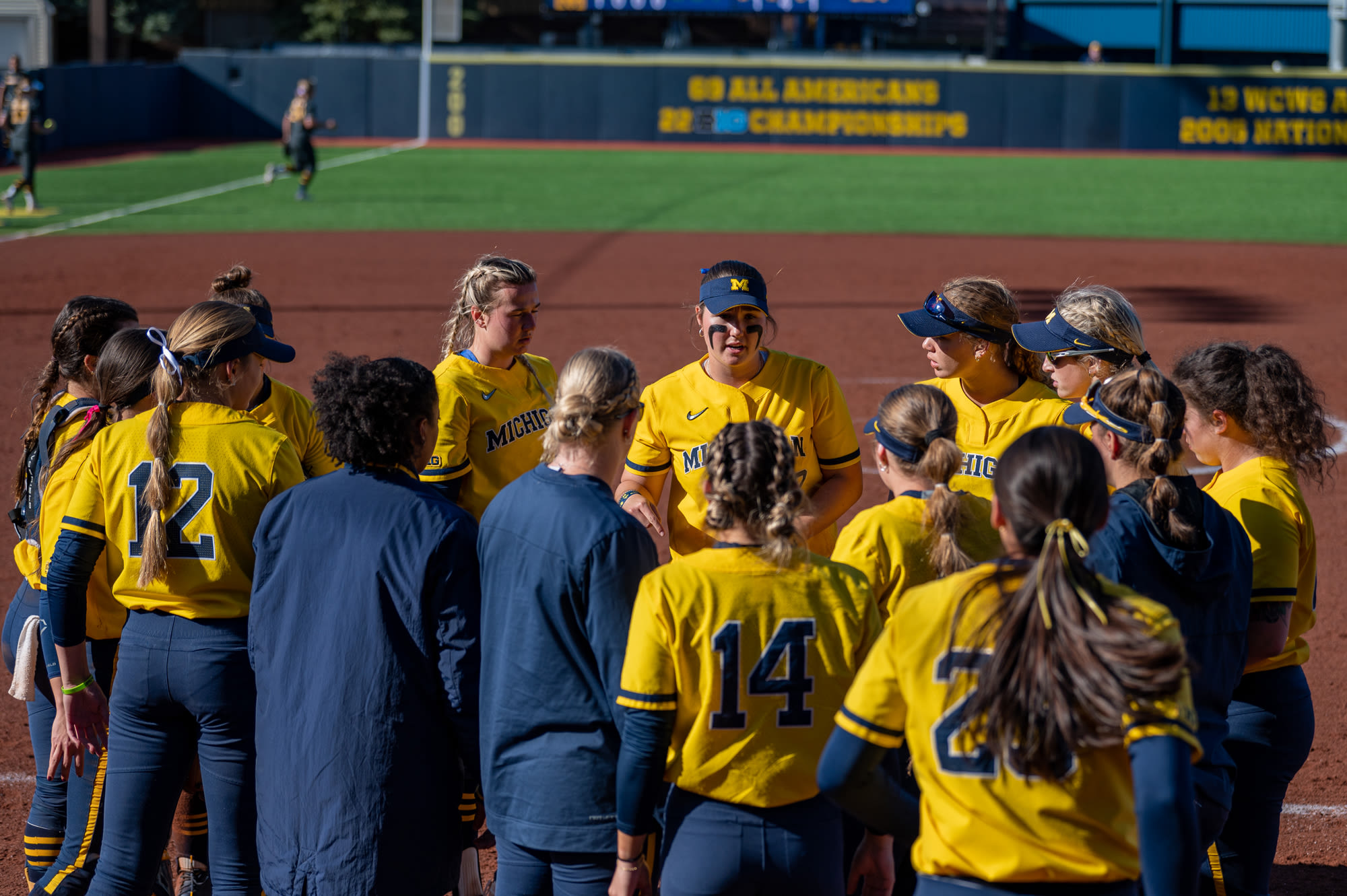 Michigan defense holds strong to allow for a walk-off 10-0 win against Maryland in Big Ten Quarterfinals