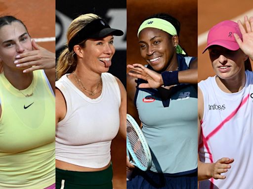 Así quedaron las semifinales femeninas del Masters 1000 de Roma, tras los cuartos de final