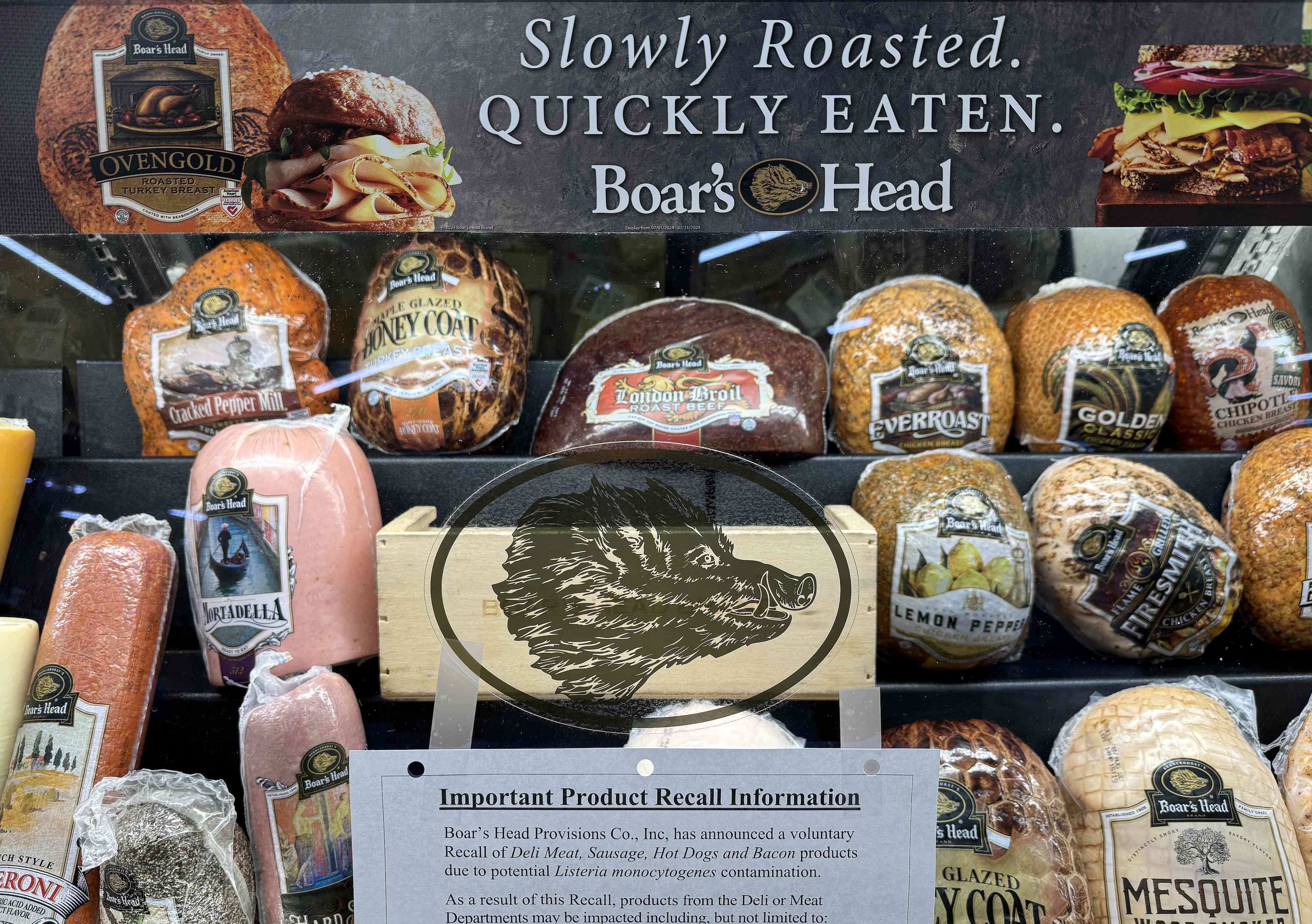 Boar’s Head Recalls Over 70 Deli Meat Products in a Nationwide Listeria Outbreak