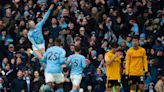 Erling Haaland hits another hat-trick as Man City swat aside Wolves