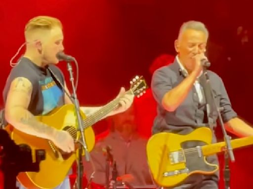 Bruce Springsteen Joins Zach Bryan for “Sandpaper” and “Revival” at Brooklyn Concert: Watch