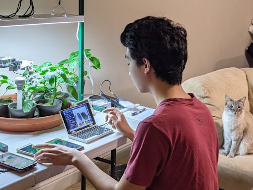 My son's video game habit worried me but it fueled his interest in coding, robots, and AI. At age 16, he won $55,000 at a science fair.