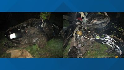 Lowell teen in stable condition after driving off the road, crashing into a tree