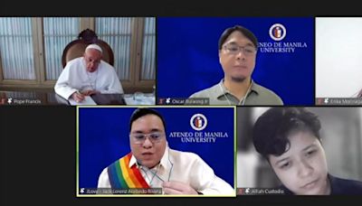 Un joven filipino carga contra el Papa Francisco en un encuentro virtual: "Deje de utilizar lenguaje ofensivo contra la comunidad LGTBI"