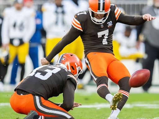 Kicker Dustin Hopkins excited to be in Cleveland with Browns long-term