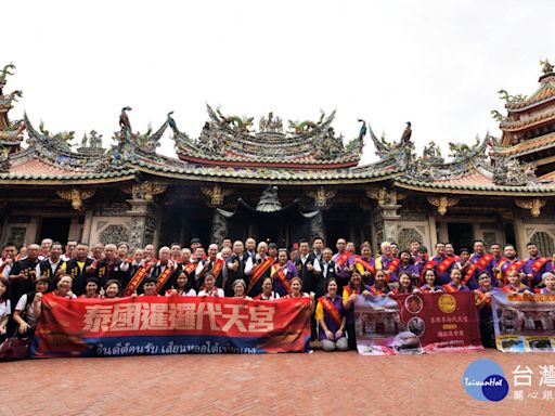 南鯤鯓代天府五府千歲進香期 泰國2間廟宇組團來台進香謁祖