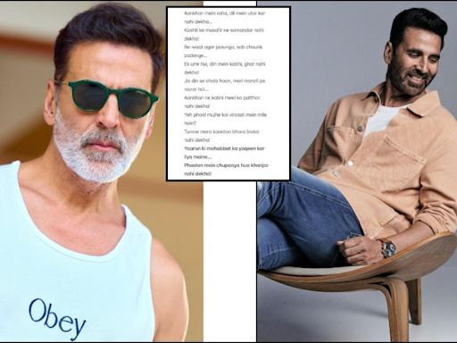 'I've become more mindful of content': Akshay Kumar after delivering 9th consecutive box-office flop with Sarfira