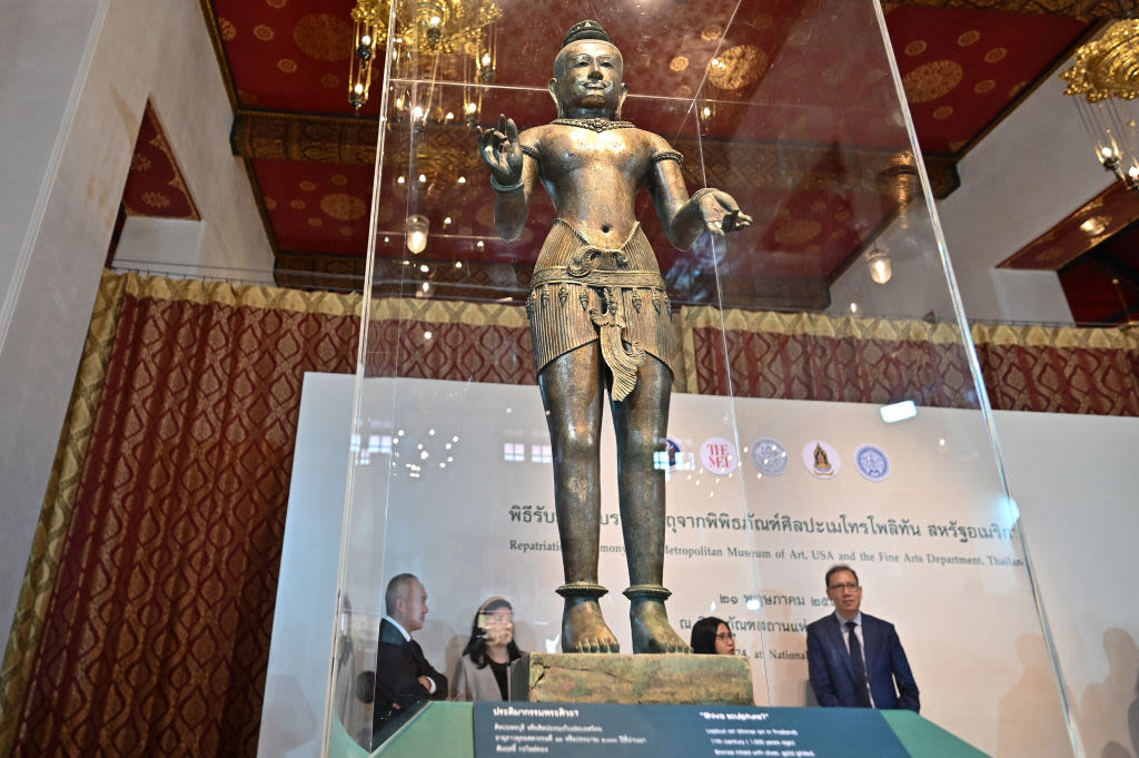 'Golden Boy': Thailand Celebrates Rare Return of Artifact from The Met