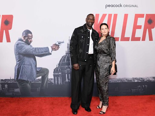 Tapis-rouge hollywoodien en amoureux pour Omar Sy et sa femme Hélène