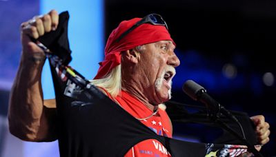 Hulk Hogan se arranca la camisa en un ataque de 'trumpmanía': "Vamos a ser campeones de nuevo"