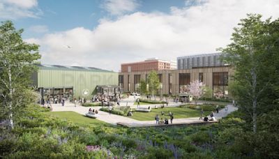 Revised master plan unveiled for science campus at Manchester Airport