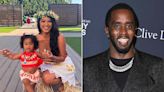 Diddy's Daughter Love Smiles in Sweet Matching Moana Costumes with Mom Dana Tran