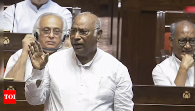 Kharge accuses BJP-RSS of promoting 'Education Mafia' amid NEET-UG 2024 controversy | India News - Times of India