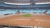 Grêmio: Arena ainda tem entre 80 a 100cm de água em seu interior