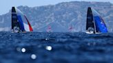 Sailing-Men's skiff medal race abandoned as wind dies