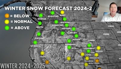 La Niña Lite: Meteorologist Releases Winter '24/'25 Forecast