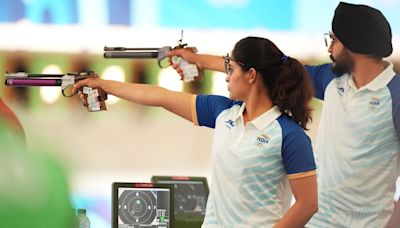 India’s Day 3 at Paris Olympics 2024: Manu-Sarabjot enters bronze medal round in shooting, Ramita Jindal finishes 7th | Mint