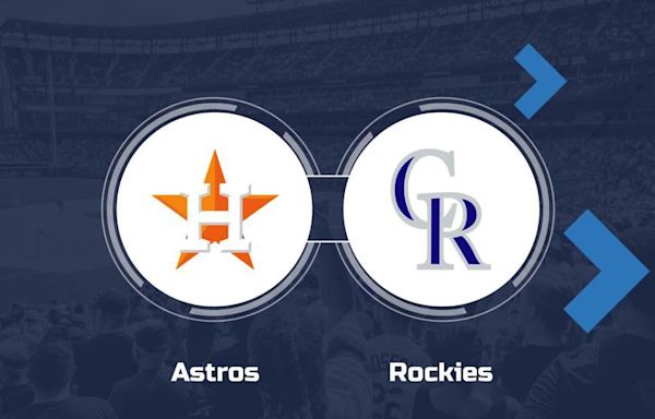 Astros vs. Rockies Prediction & Game Info - June 26