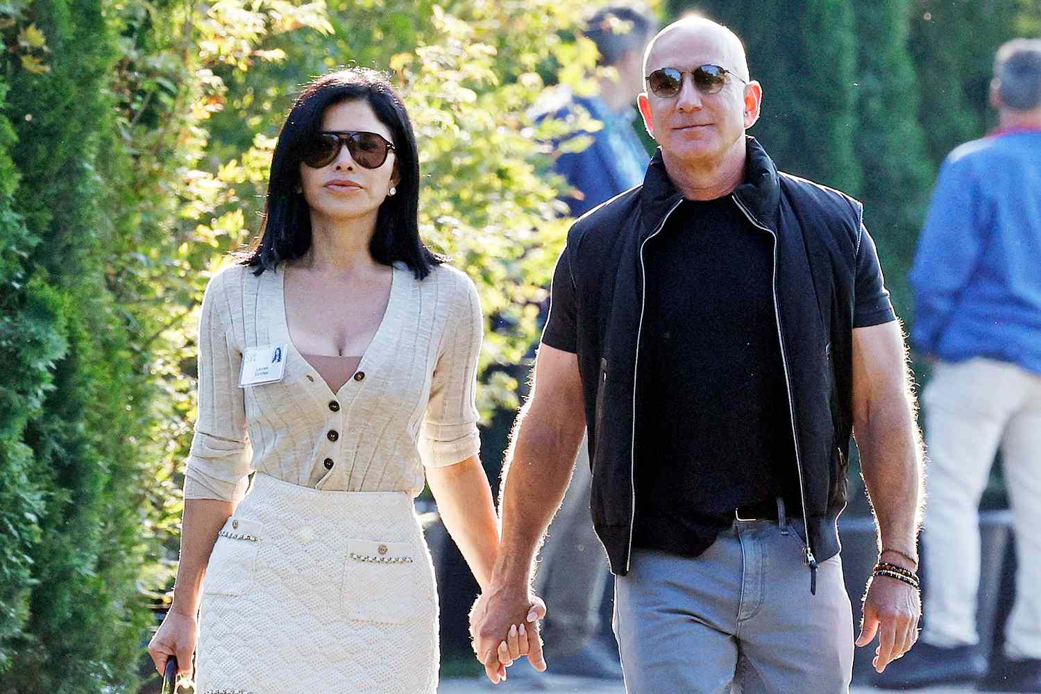 Jeff Bezos and Lauren Sánchez Hold Hands at Annual Conference Known as 'Summer Camp for Billionaires'