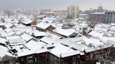 Second cold wave envelops China's Beijing in snow, ice