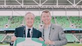 Florentino Pérez fue invitado de honor en el triunfo de Austin FC ante LA Galaxy