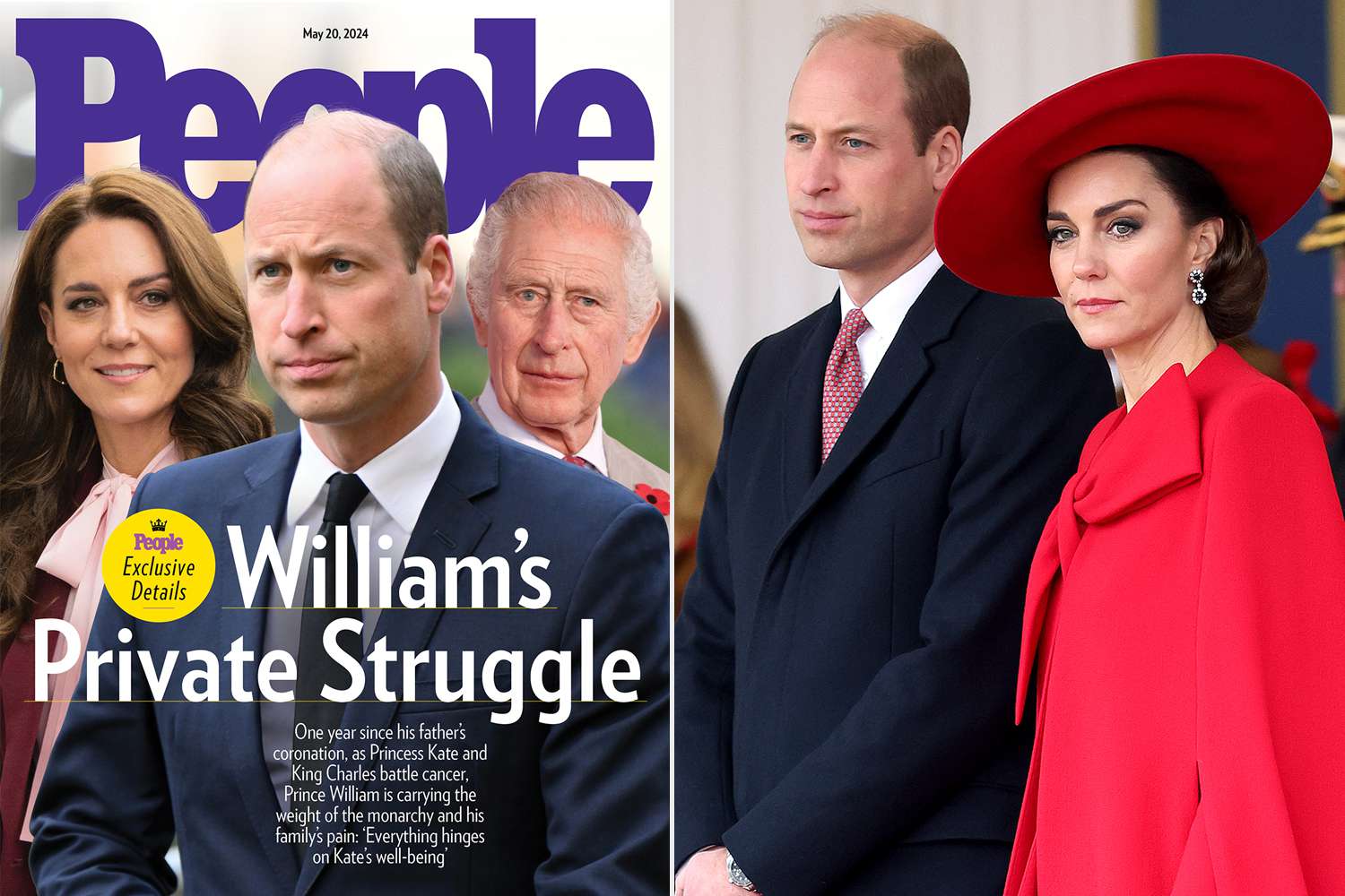 'Everything Hinges on Kate Middleton's Well-Being' for Prince William as He Carries Family's Pain (Exclusive)