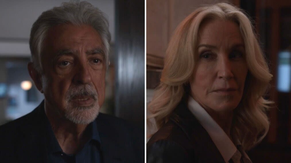 Joe Mantegna & Felicity Huffman Talk Reuniting on 'Criminal Minds: Evolution'