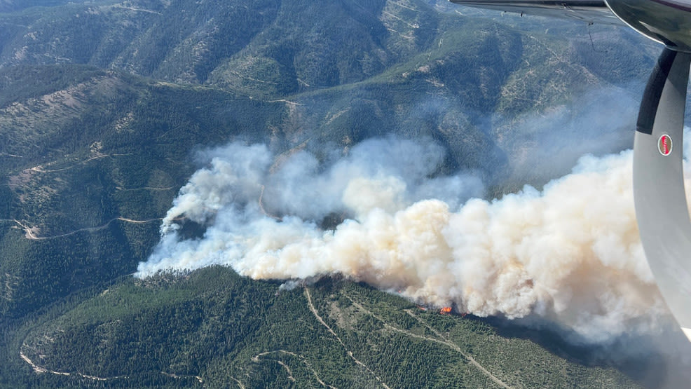 500 acre wildfire sets ablaze near Missoula