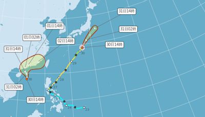 輕颱「馬力斯」最快明生成！氣象署曝週末全台有雨、嚴防劇烈天氣