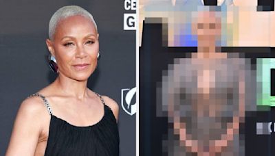 Jada Pinkett Smith Wore An Optical Illusion Dress To The "Bad Boys: Ride Or Die" Premiere, And It Needs To Be...
