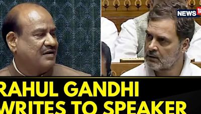 'Expunging My Remarks Goes Against The Tenets Of Democracy,' Rahul Gandhi To Speaker | News18 - News18