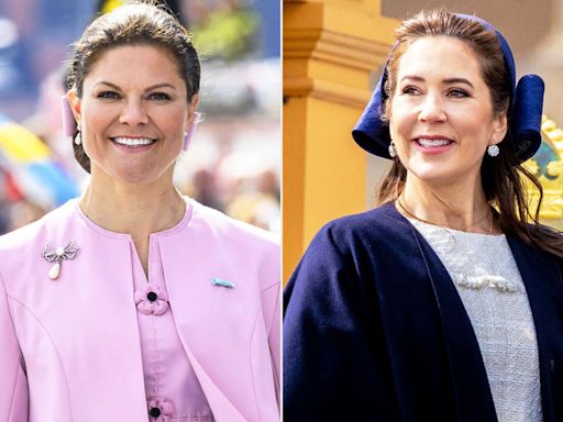 Crown Princess Victoria of Sweden Perfectly Curtsies to Queen Mary of Denmark — Inside the New Royal Rules